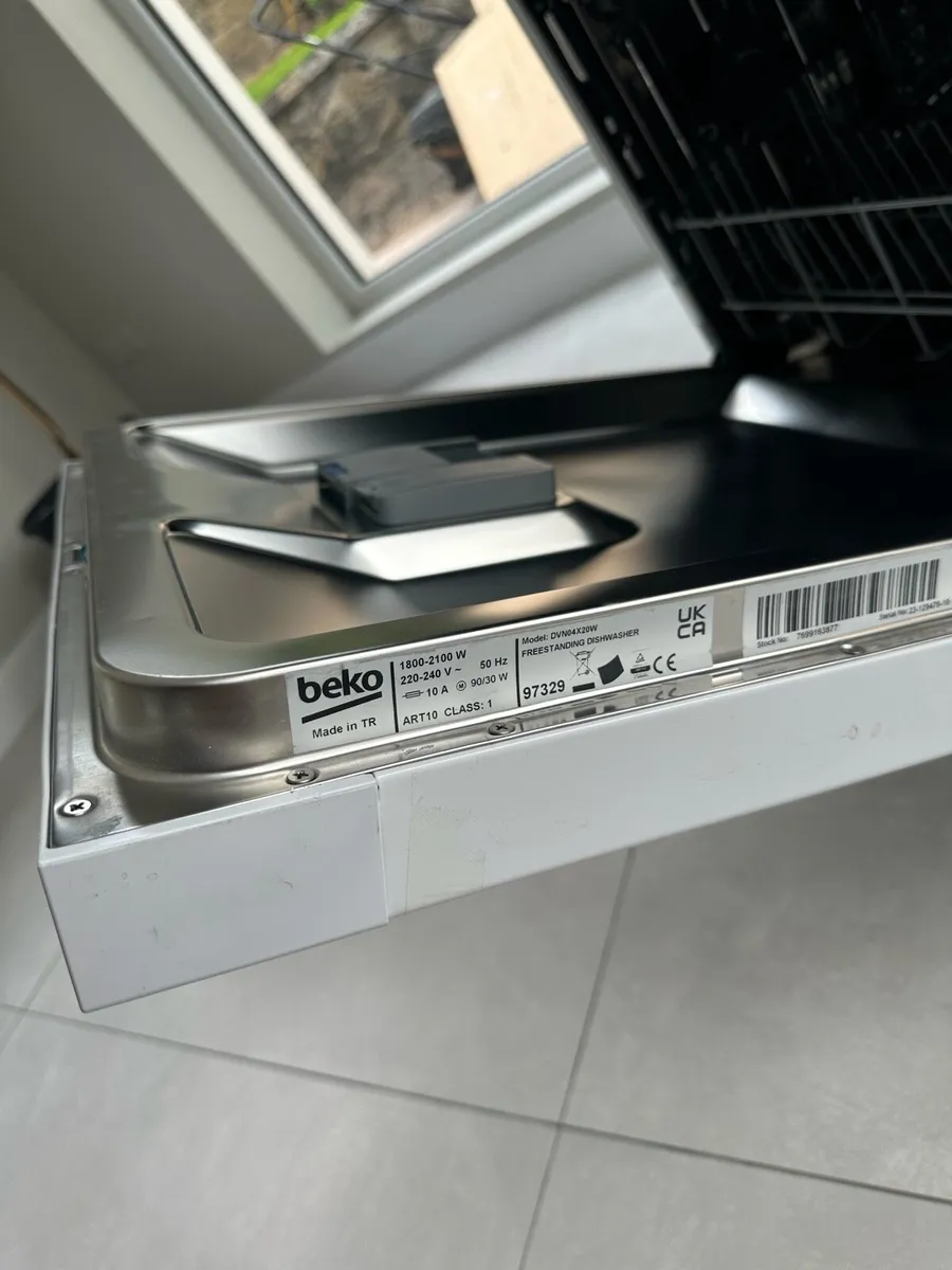 BEKO Full-size Dishwasher - White - Image 4