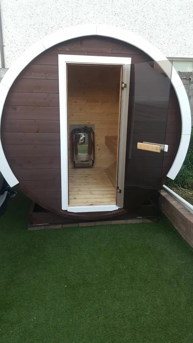 Quality Sauna Barrel Full Set 2x2 - Image 1