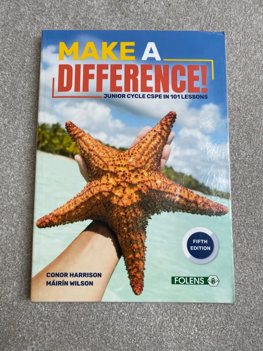 Make a difference text book- CSPE- Junior Cycle