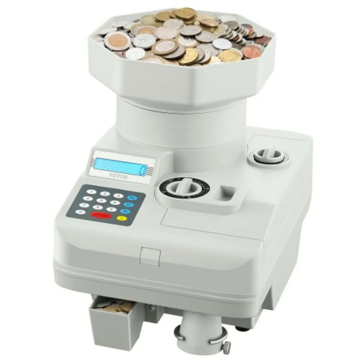 Coin Counter Professional Coin Sorter LED Display - Image 1