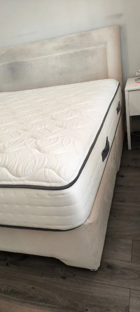 Super King Bed with mattress - Image 2