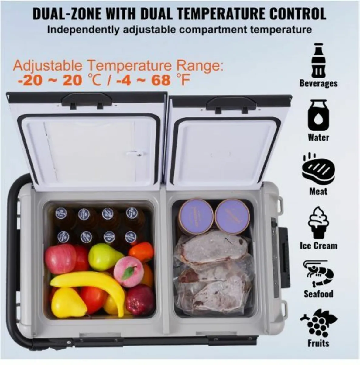 Portable Car Refrigerator Freezer Compressor 40 L - Image 3