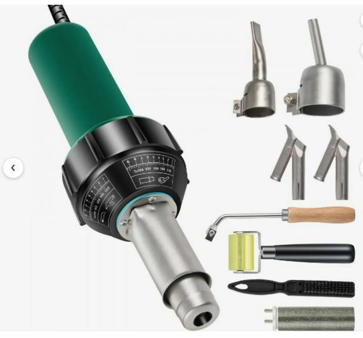 Roofing Welder, 8 Pcs PVC Welding Gun, 1600W - Image 1
