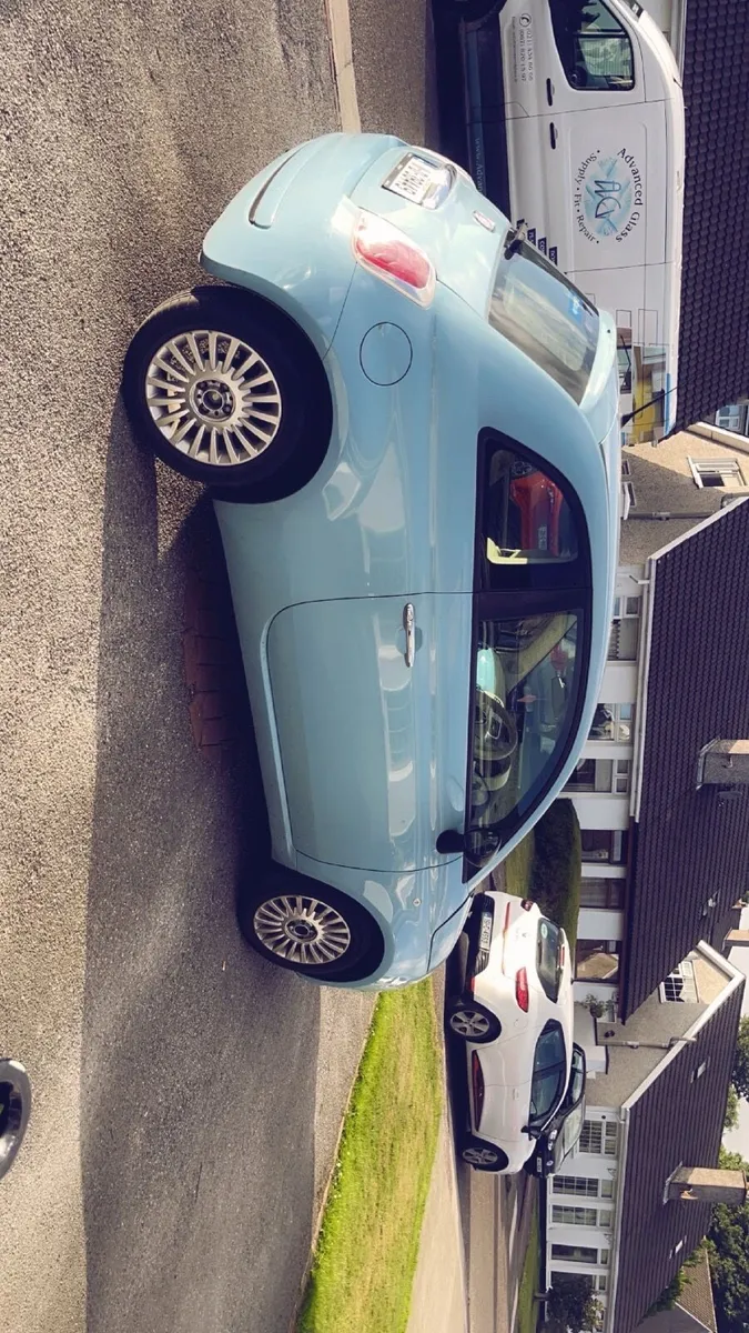 Fiat 500 2011 pop blue - Image 1