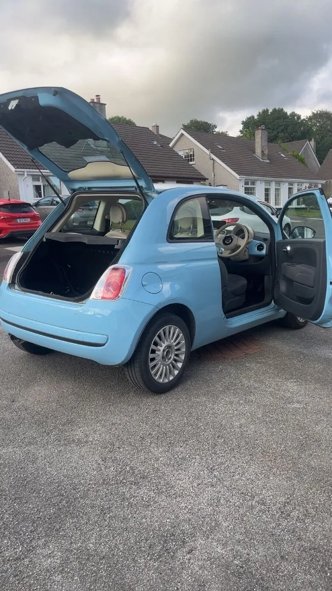 Fiat 500 2011 pop blue - Image 3