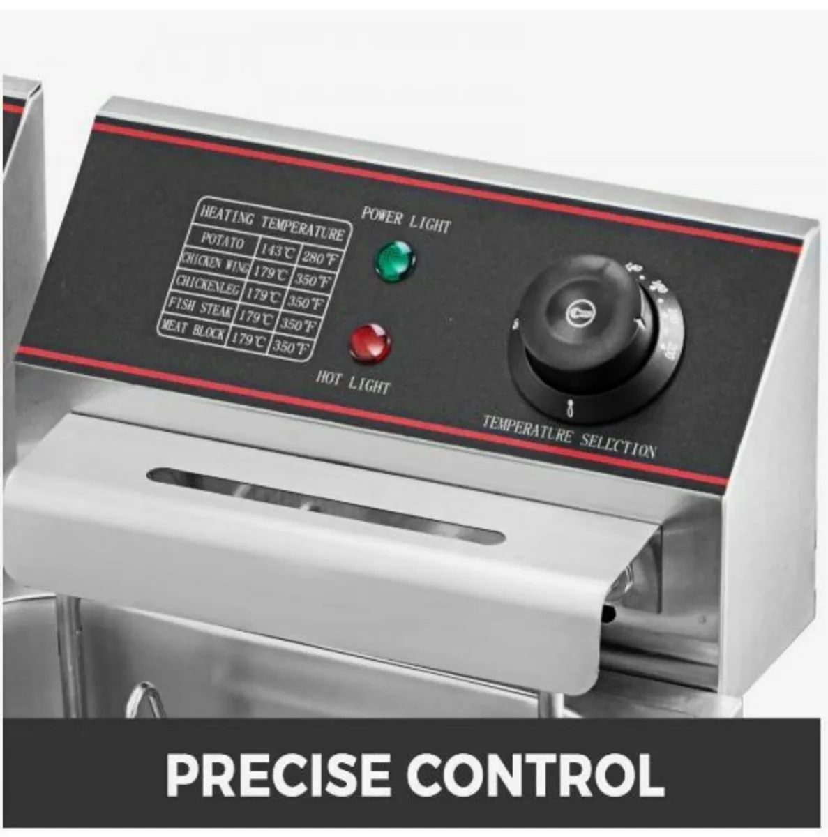 Commercial Deep Fryer 12L Electric Fryer 5000W - Image 4