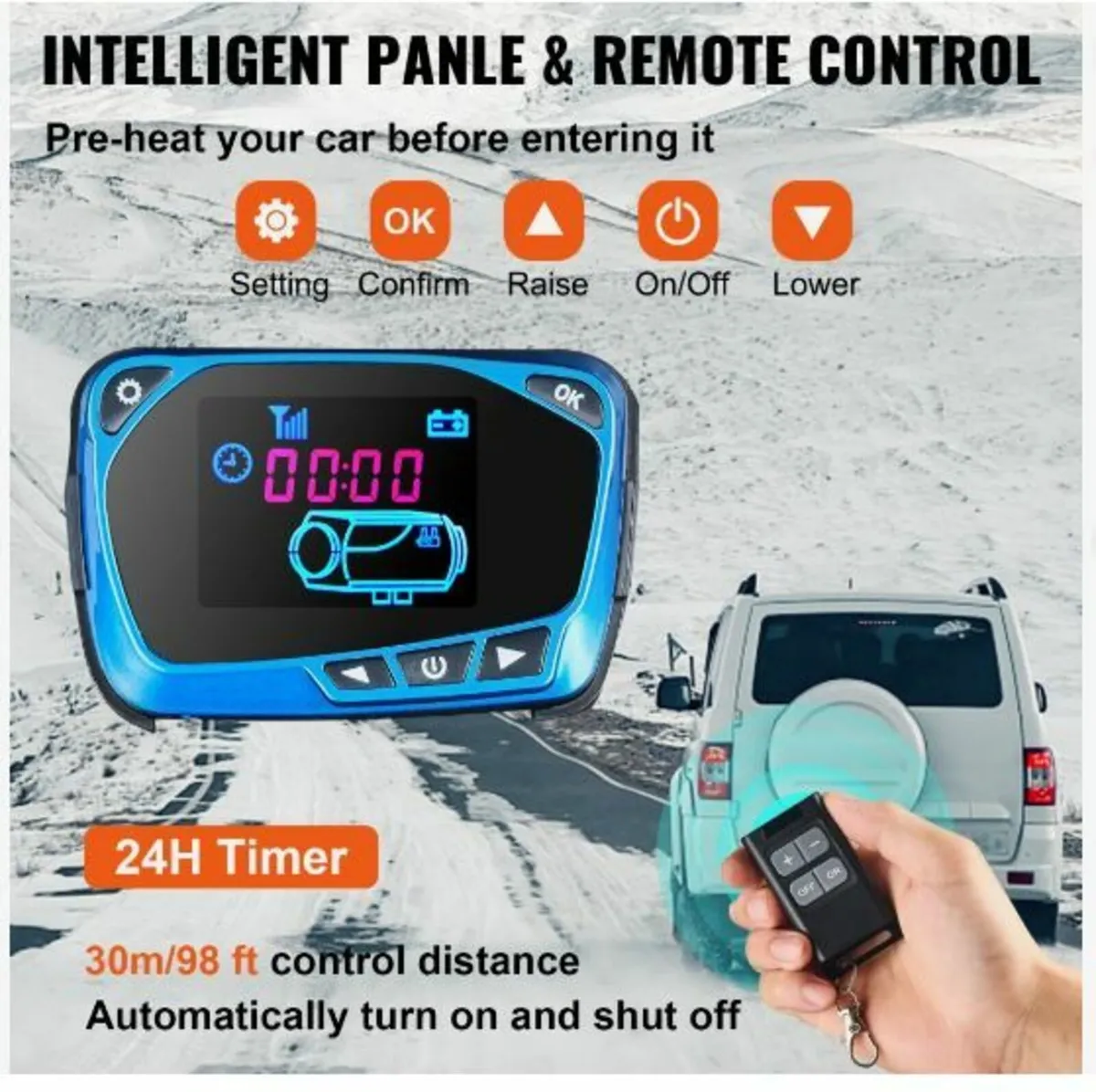 Upgraded Diesel Air Heater 8KW Parking Heater - Image 4