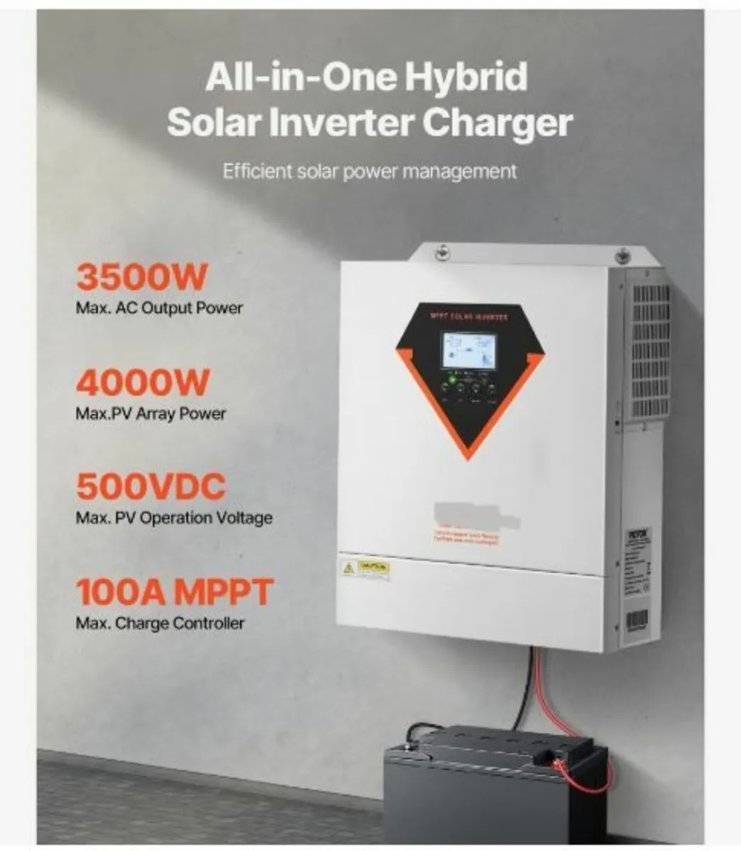 Hybrid Solar Inverter Charger 3500W - Image 3