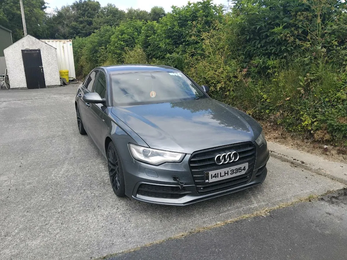Audi a6 saloon black edition 2014 - Image 1