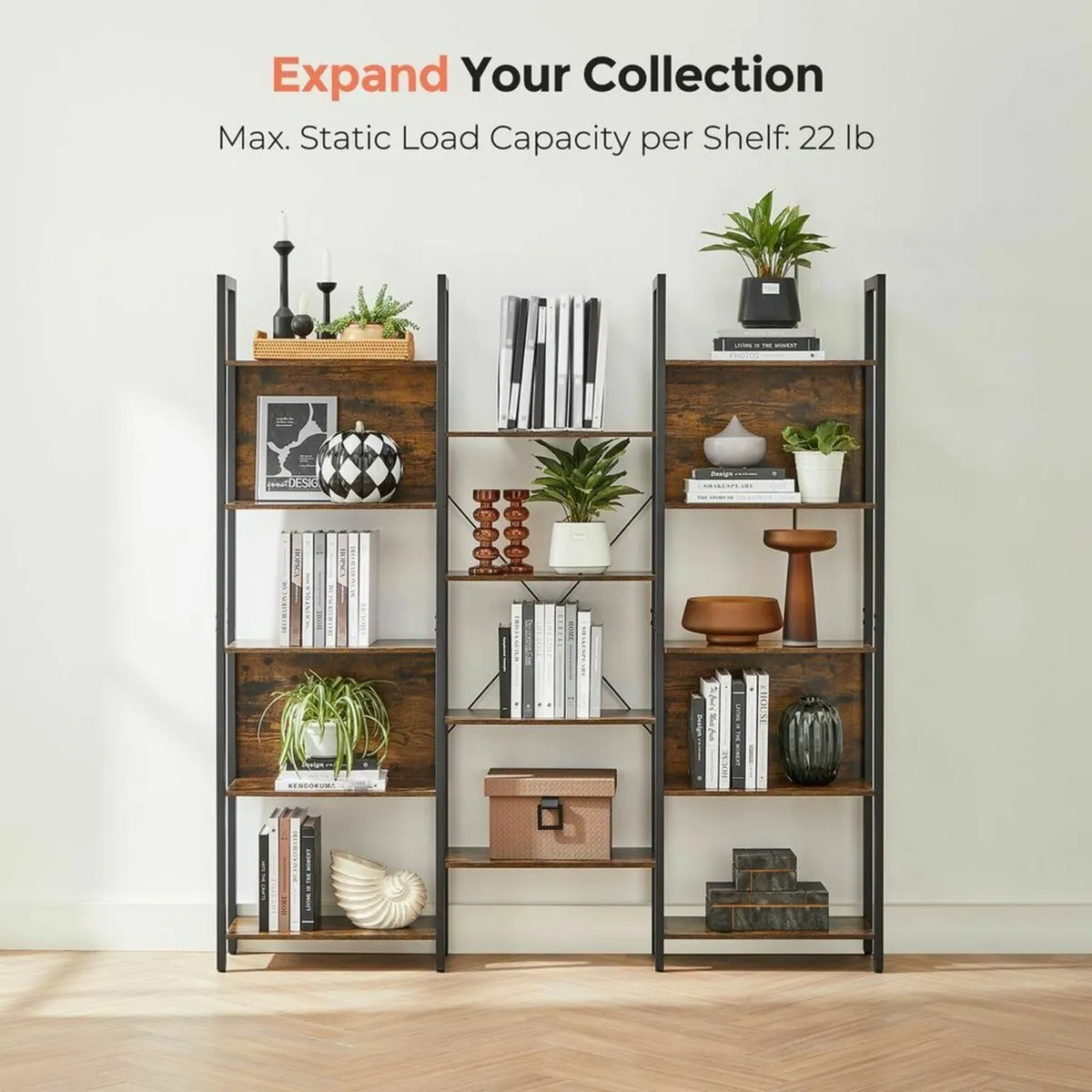 New Bookcase Display With 14 Shelves -FREE P&P - Image 3