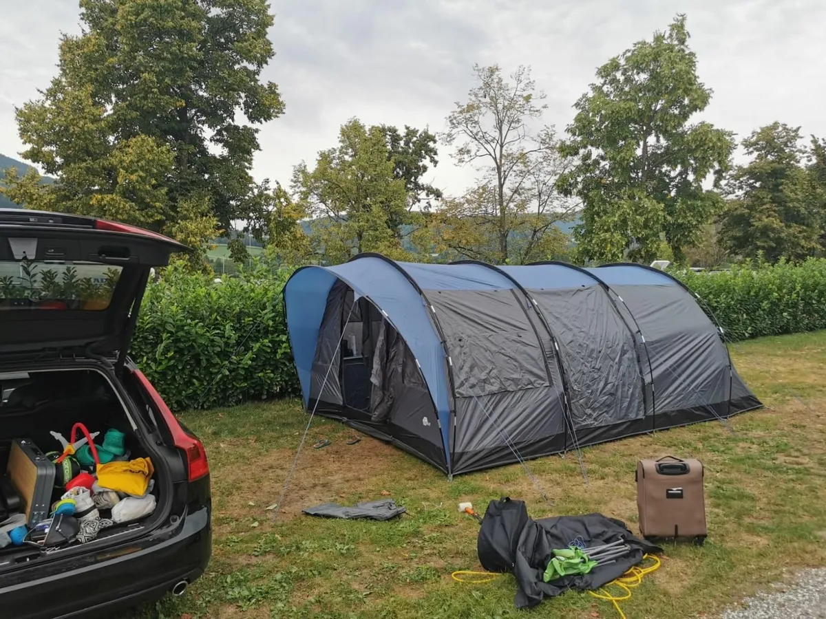Tent Bora 5 Person Tunnel Tent Family Tent Standin - Image 2