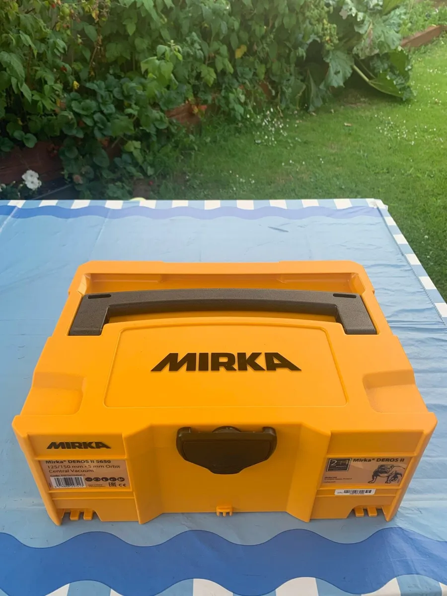 Mirka DEROS II 5650 125/150mm Orbit Central Vacuum - Image 3