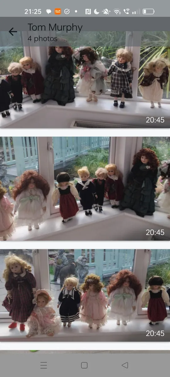 Porcelain dolls for sale - Image 1
