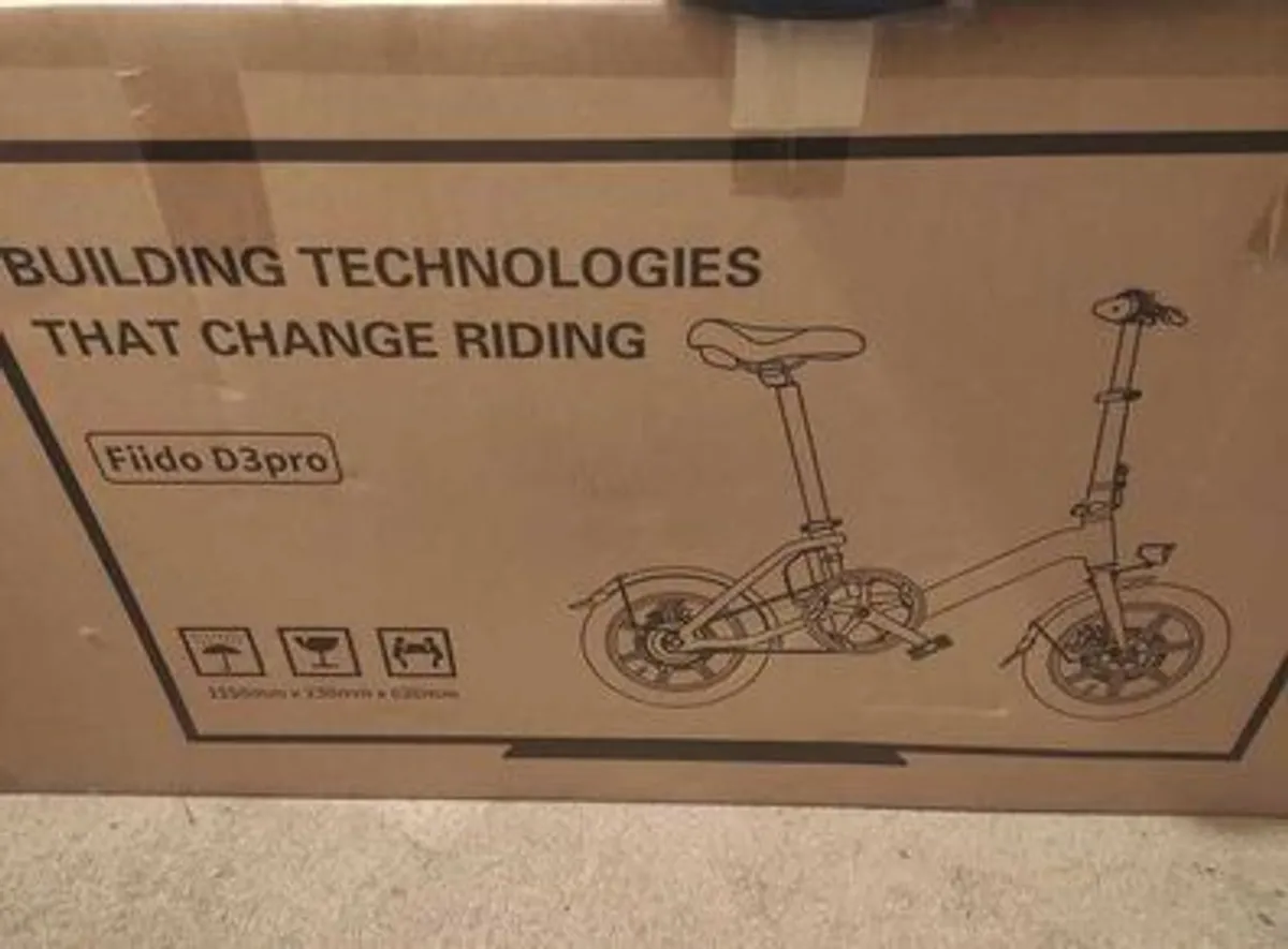 Electric Bike Fiido D3 Pro Mini Electric Bike Step Through Half Foldable - Image 2