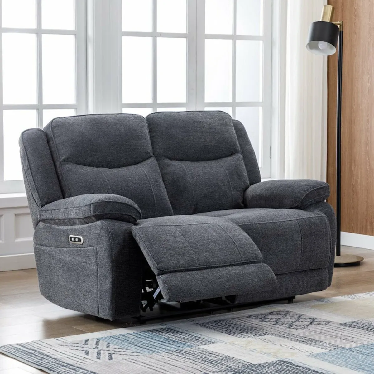 Brand new Herbert electric recliner couch