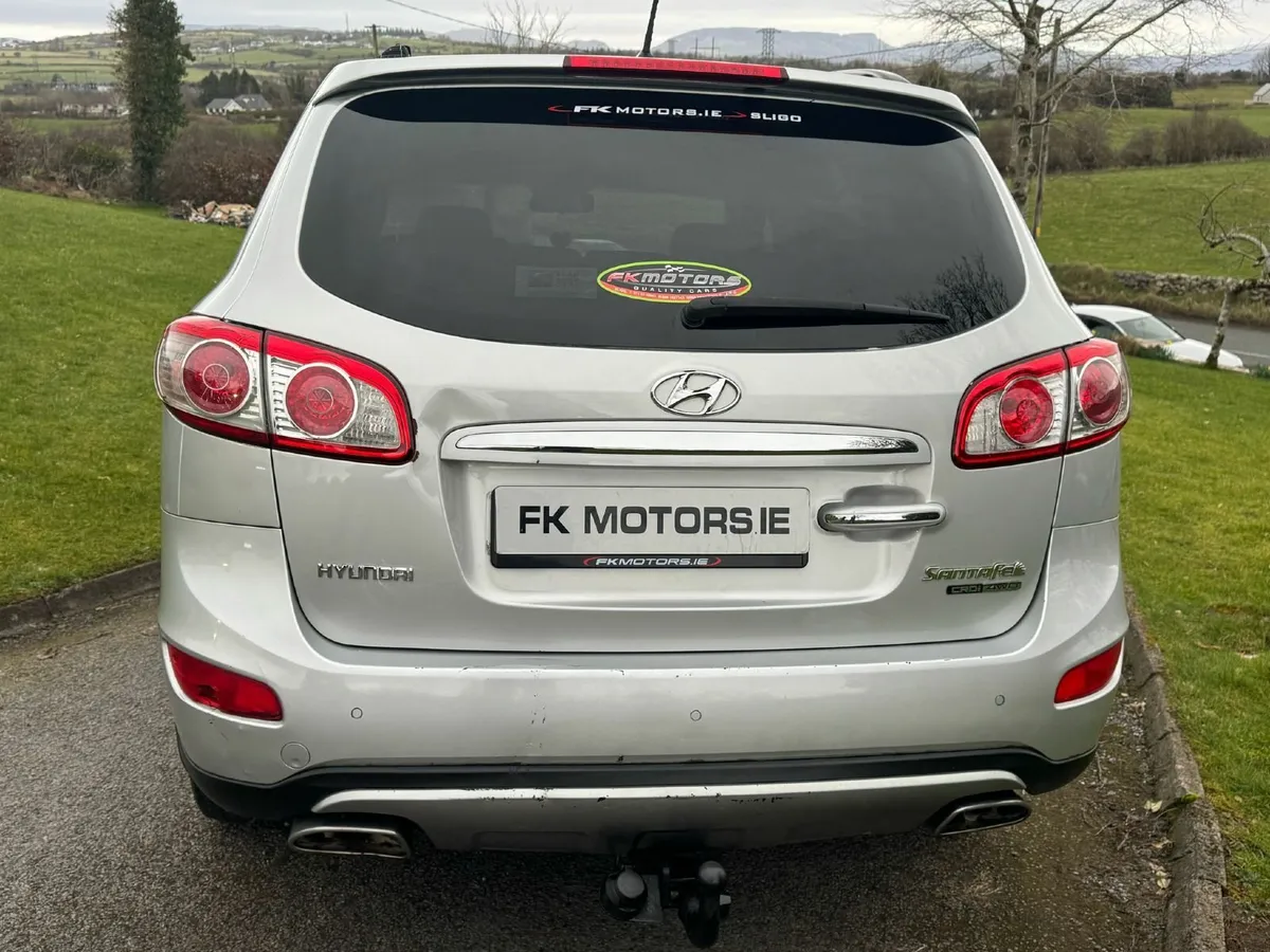 Hyundai Santa Fe 2012 & 7x4 tipper trailer - Image 2