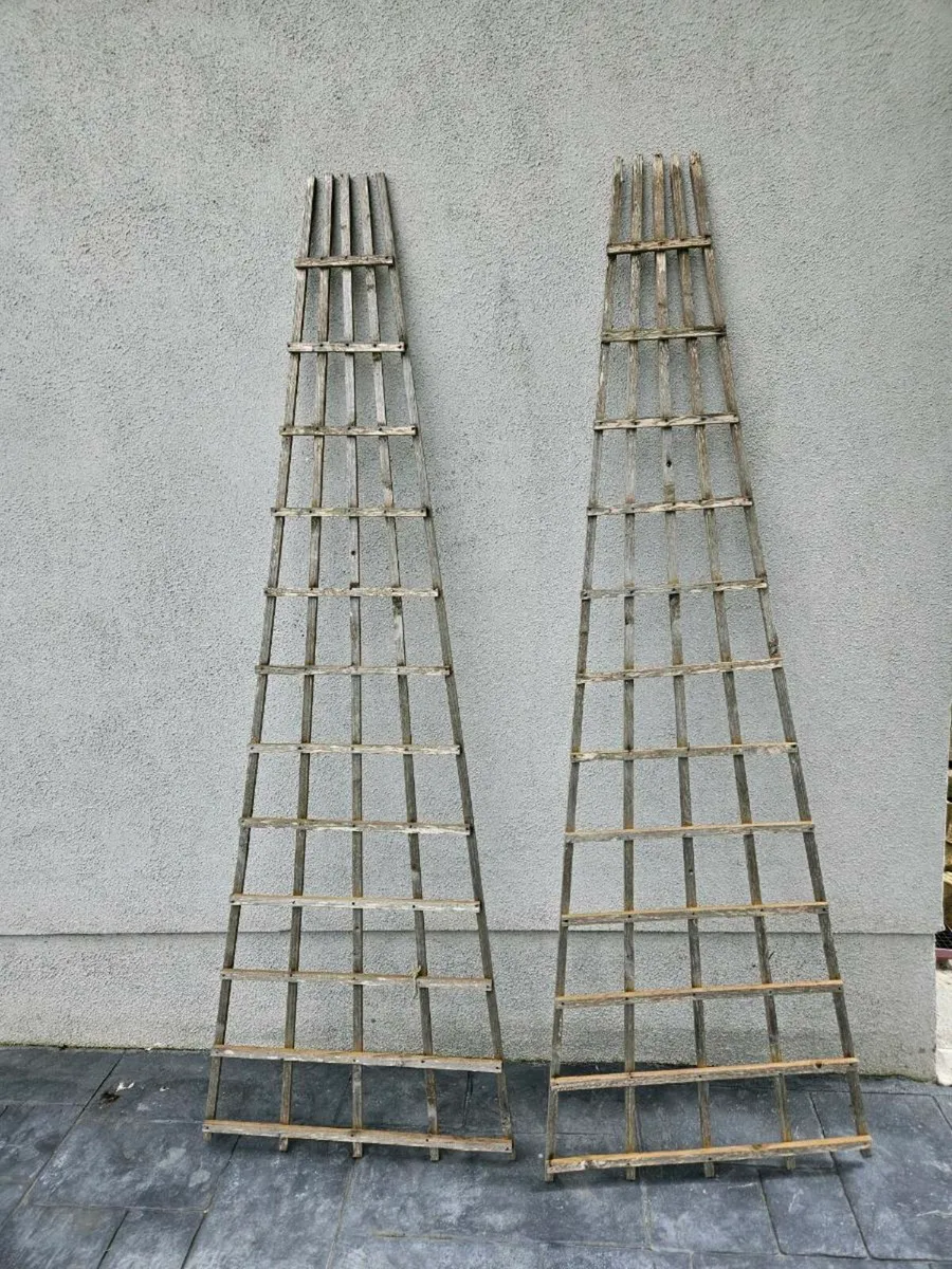2 X Wooden Garden Trellis - Image 1