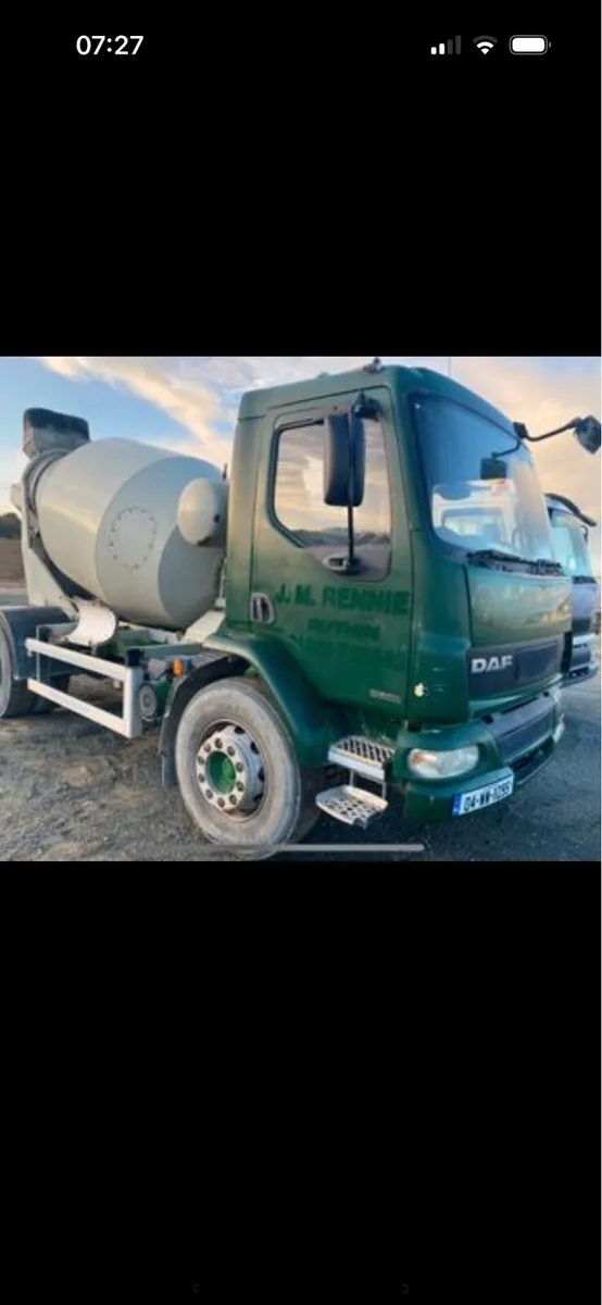 DAF Lf mixer. Tipper grab - Image 2