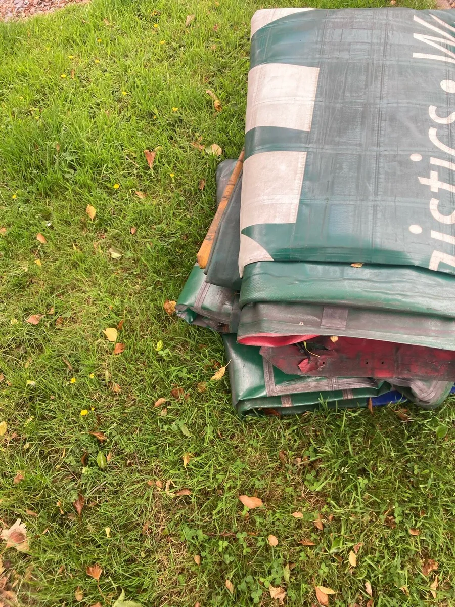 Large Heavy Duty Tarpaulin 10ft by 40ft