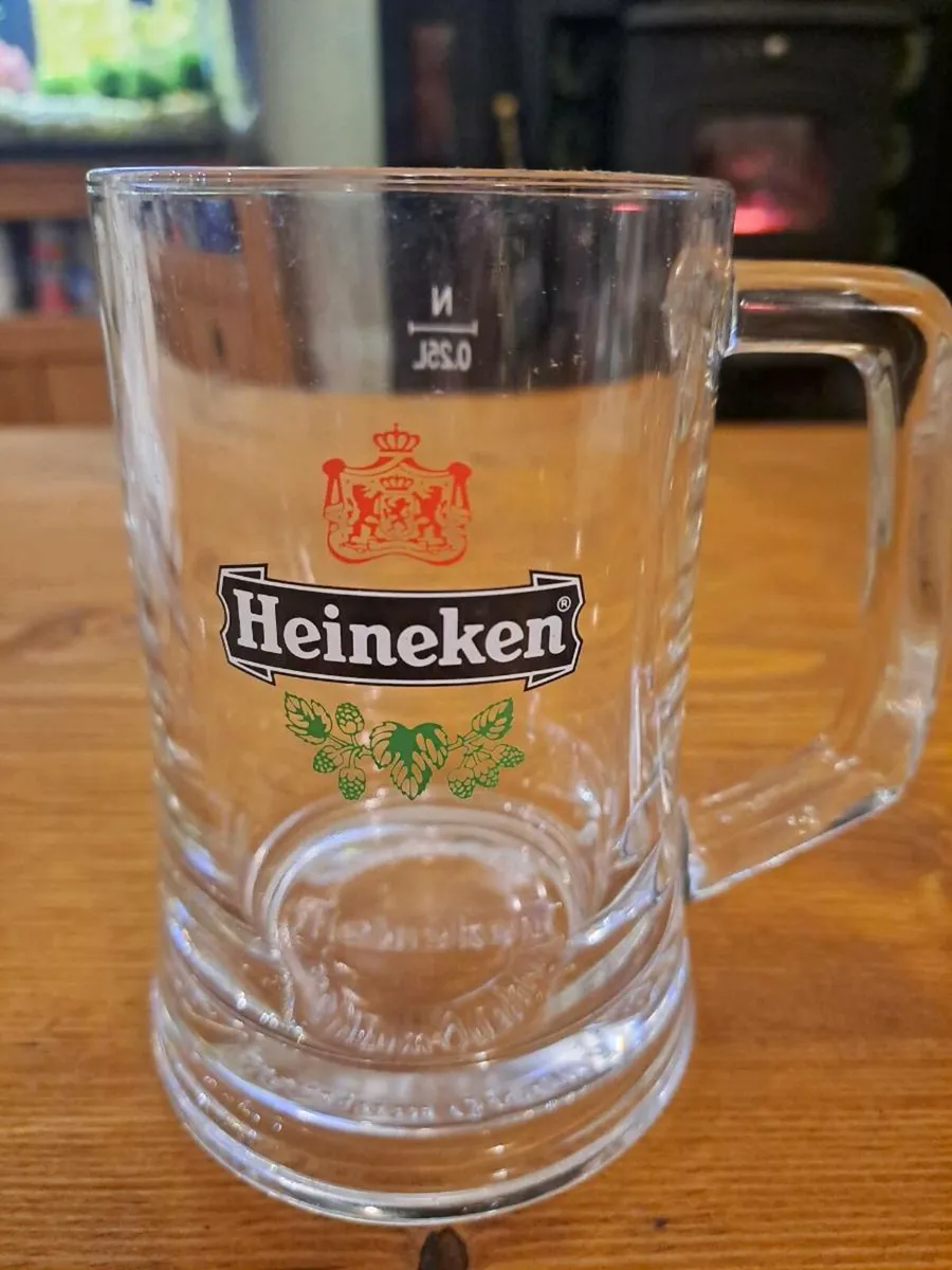 Vintage Heineken beer tankard - Image 1