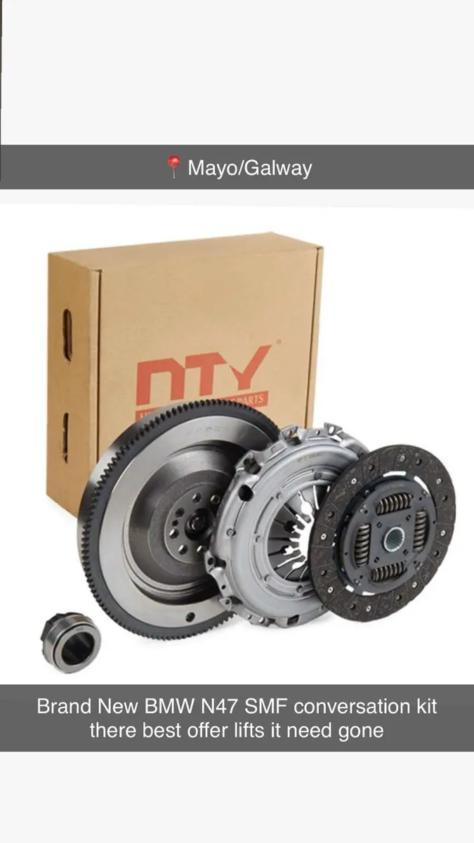 BMW n47 SMF clutch kit