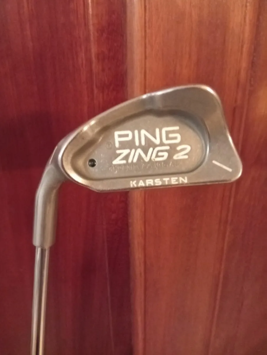 Ping Zing 2 Left Handed One Iron As New Stiff - Image 1