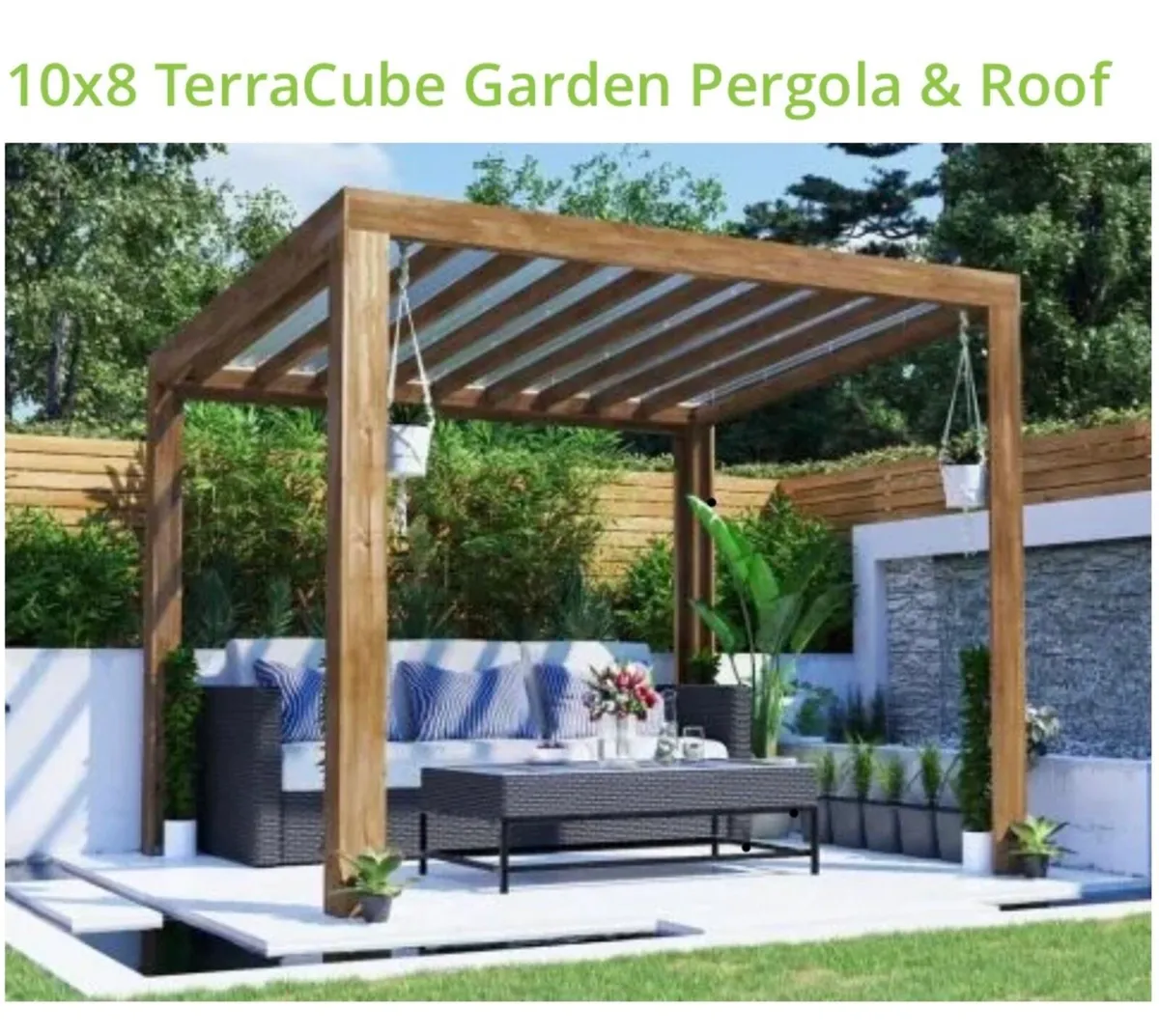 Pergola W8’ x D8’ 2” - Image 1