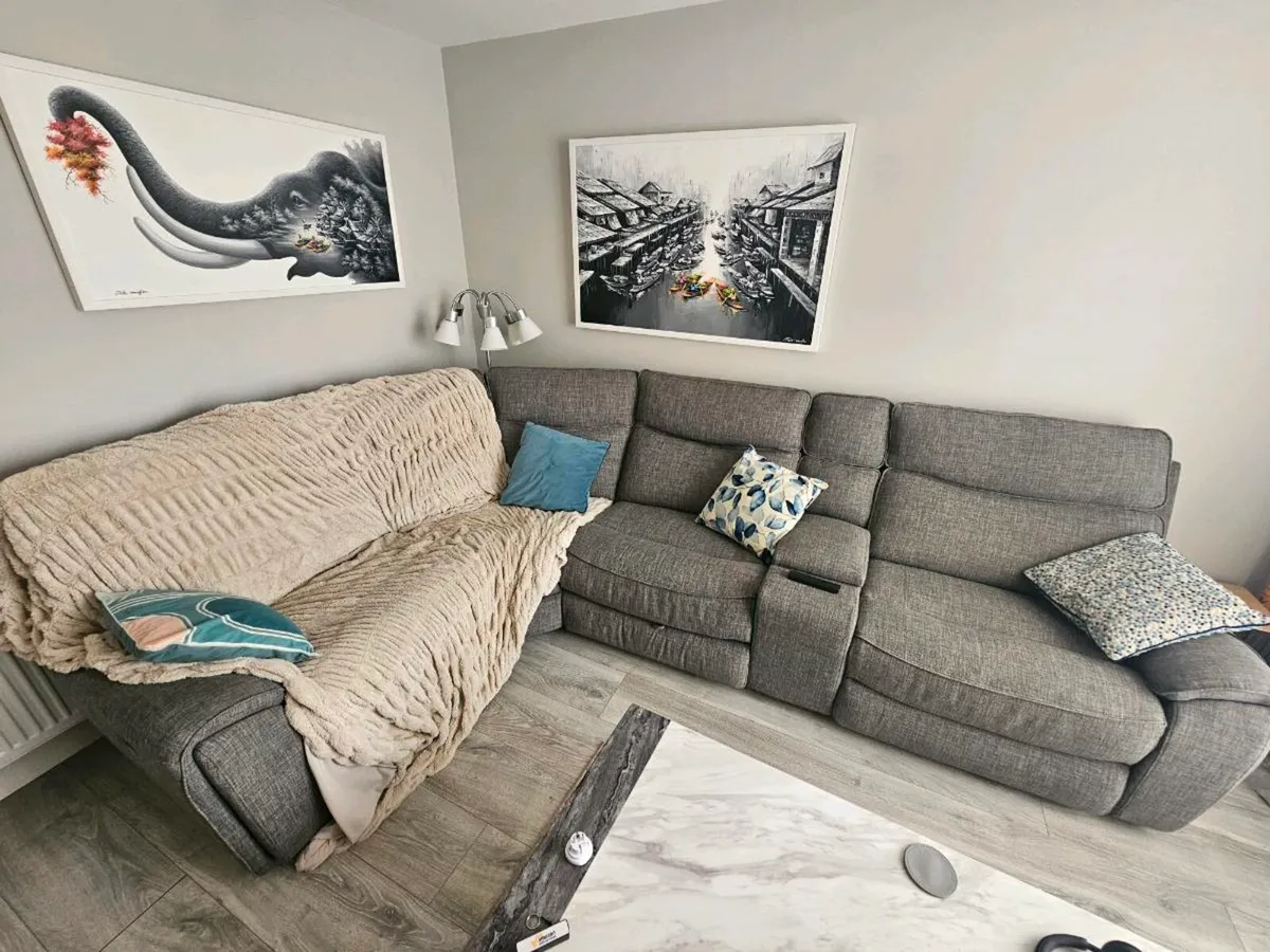 Mila corner, reclining sofa - Image 3