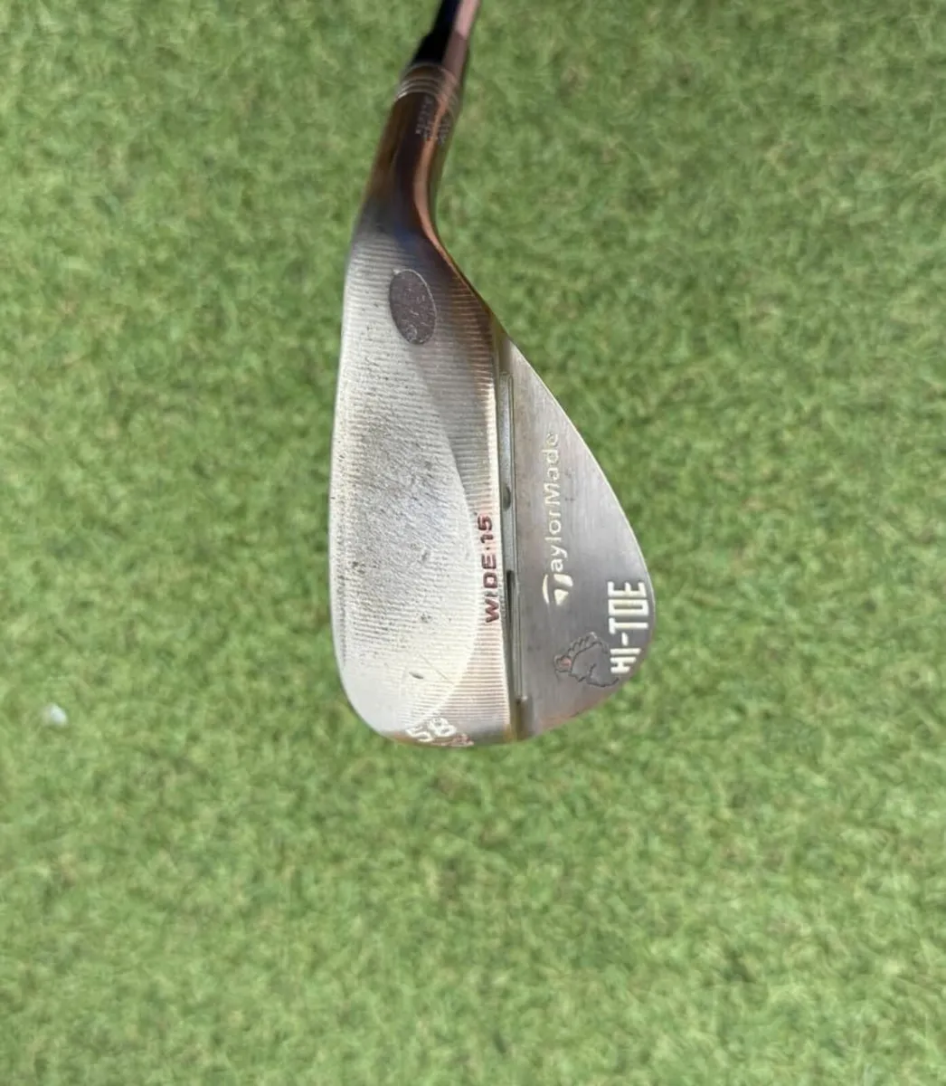 TAYLORMADE HI TOE RAW BIG FOOT WEDGE LW 58°. - Image 4