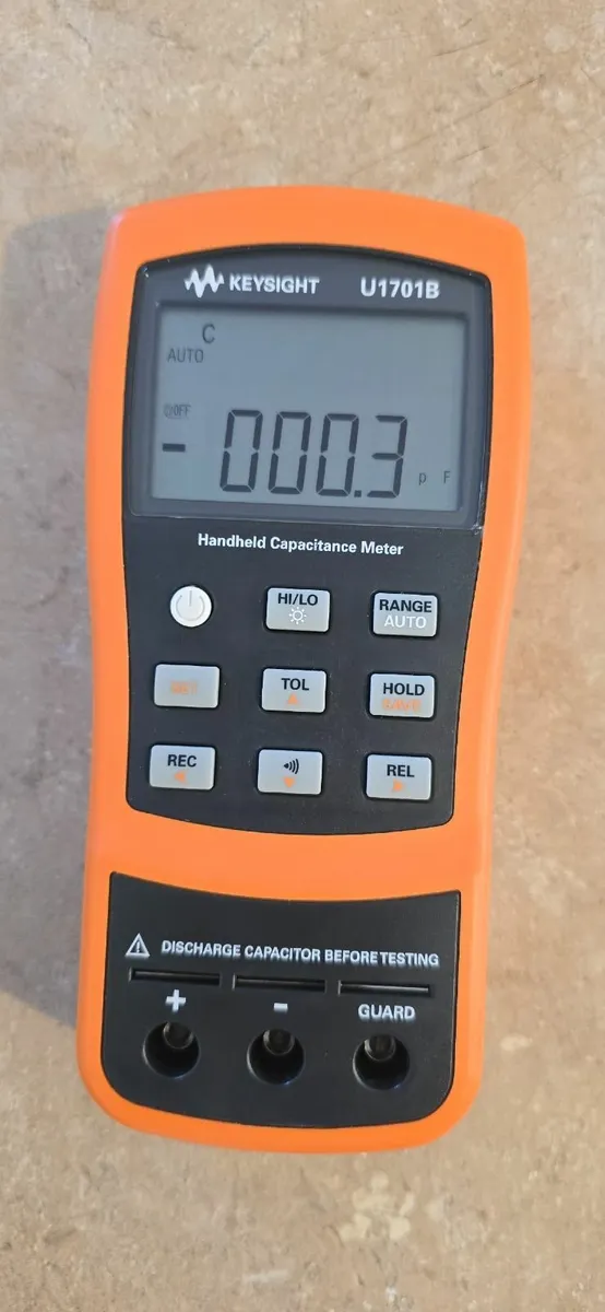New Keysight U1701B capacitance meter - Image 1
