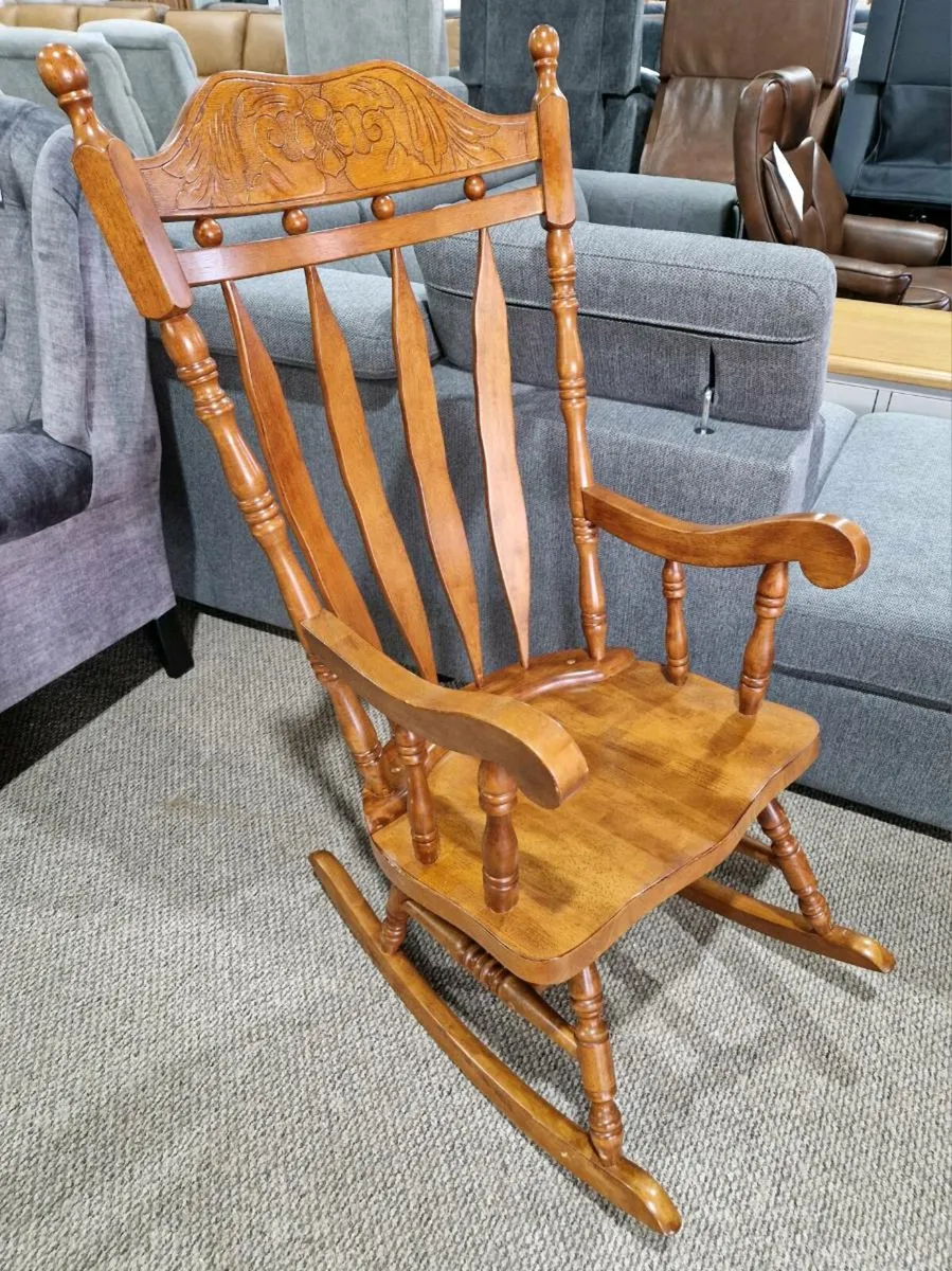 Heavy Oak rocking chair