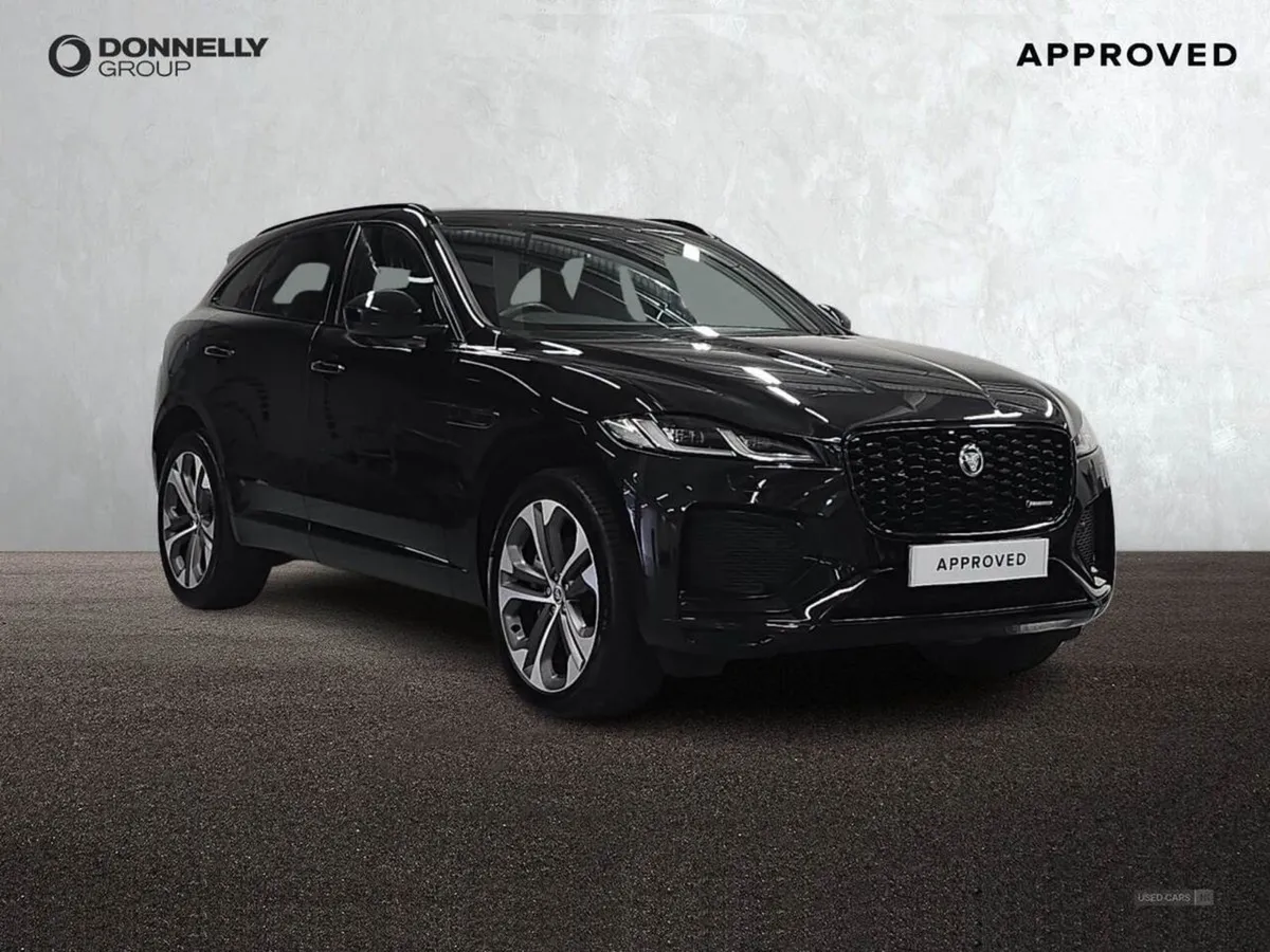 Jaguar F- PACE 2.0 D200 R-dynamic HSE Black 5dr A - Image 1