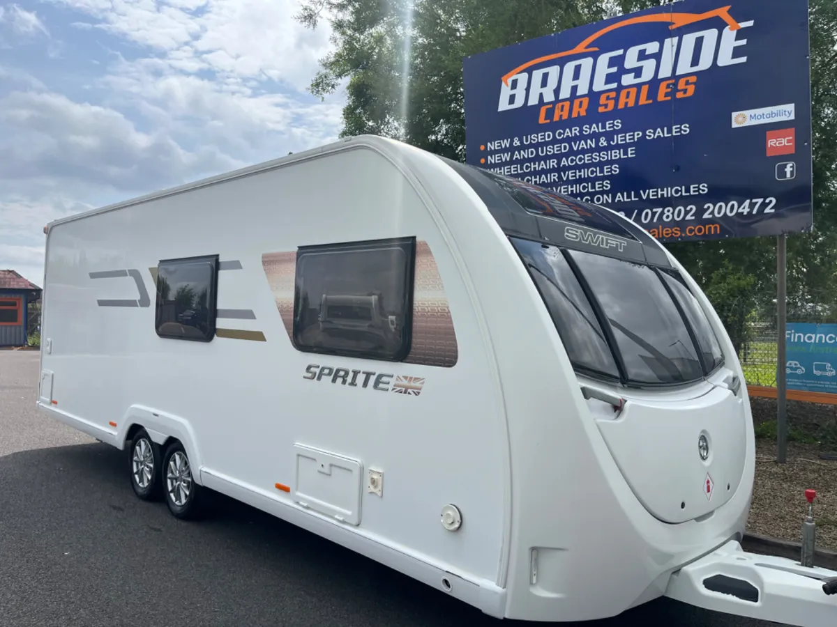 2020 SWIFT FB QUATTRO 6/7 BERTH TOURING CARAVAN - Image 1