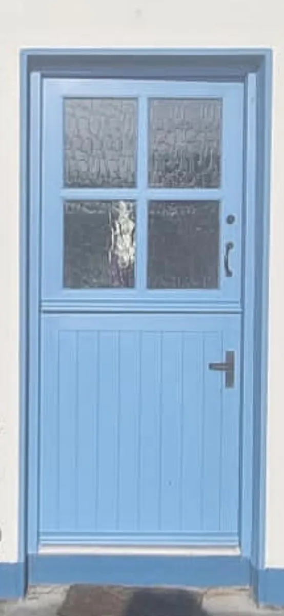 Irish Made Solid Hardwood Cottage Half Doors - Image 1