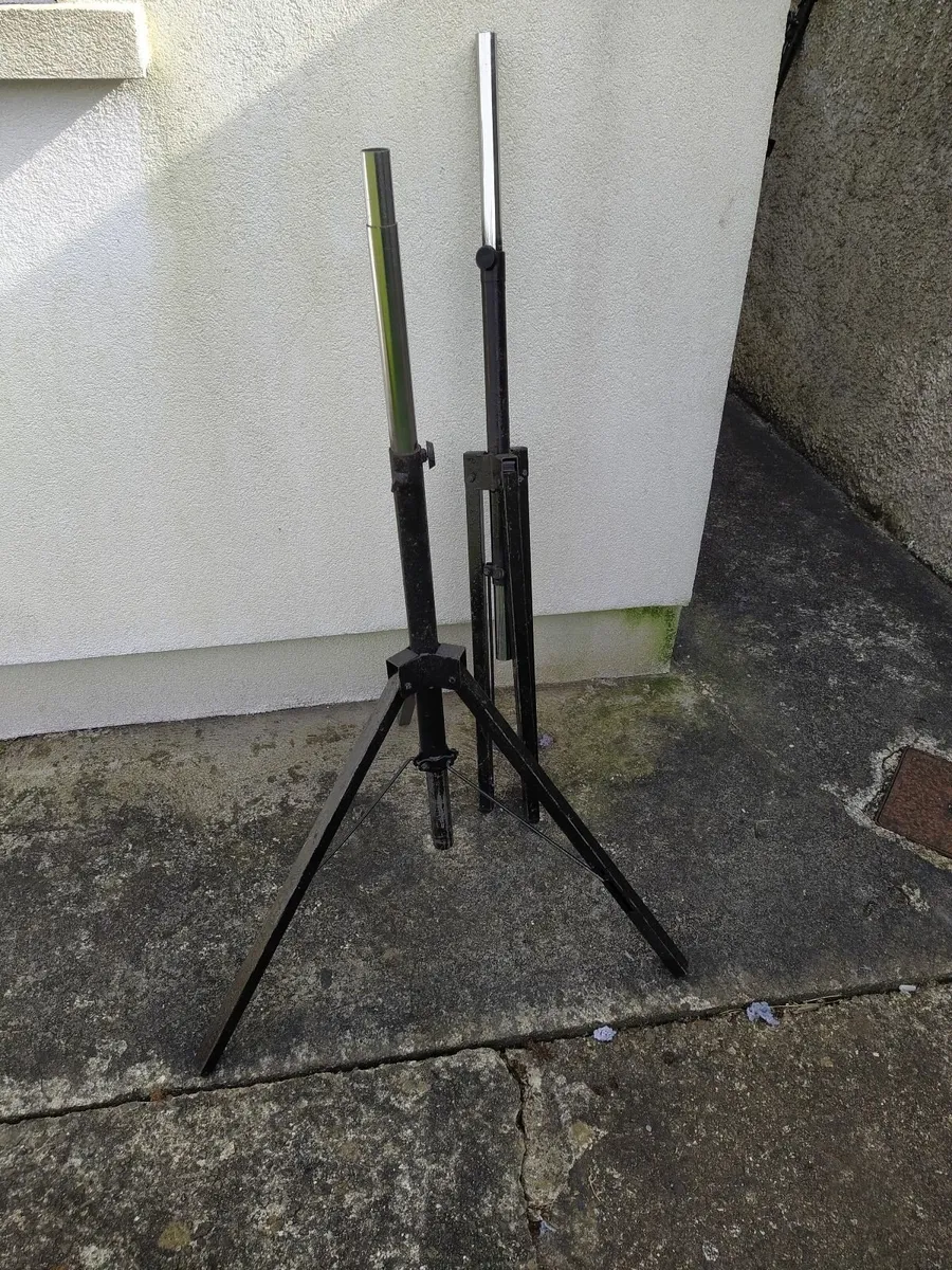 DJ Speaker Light Stands Etc - Image 1