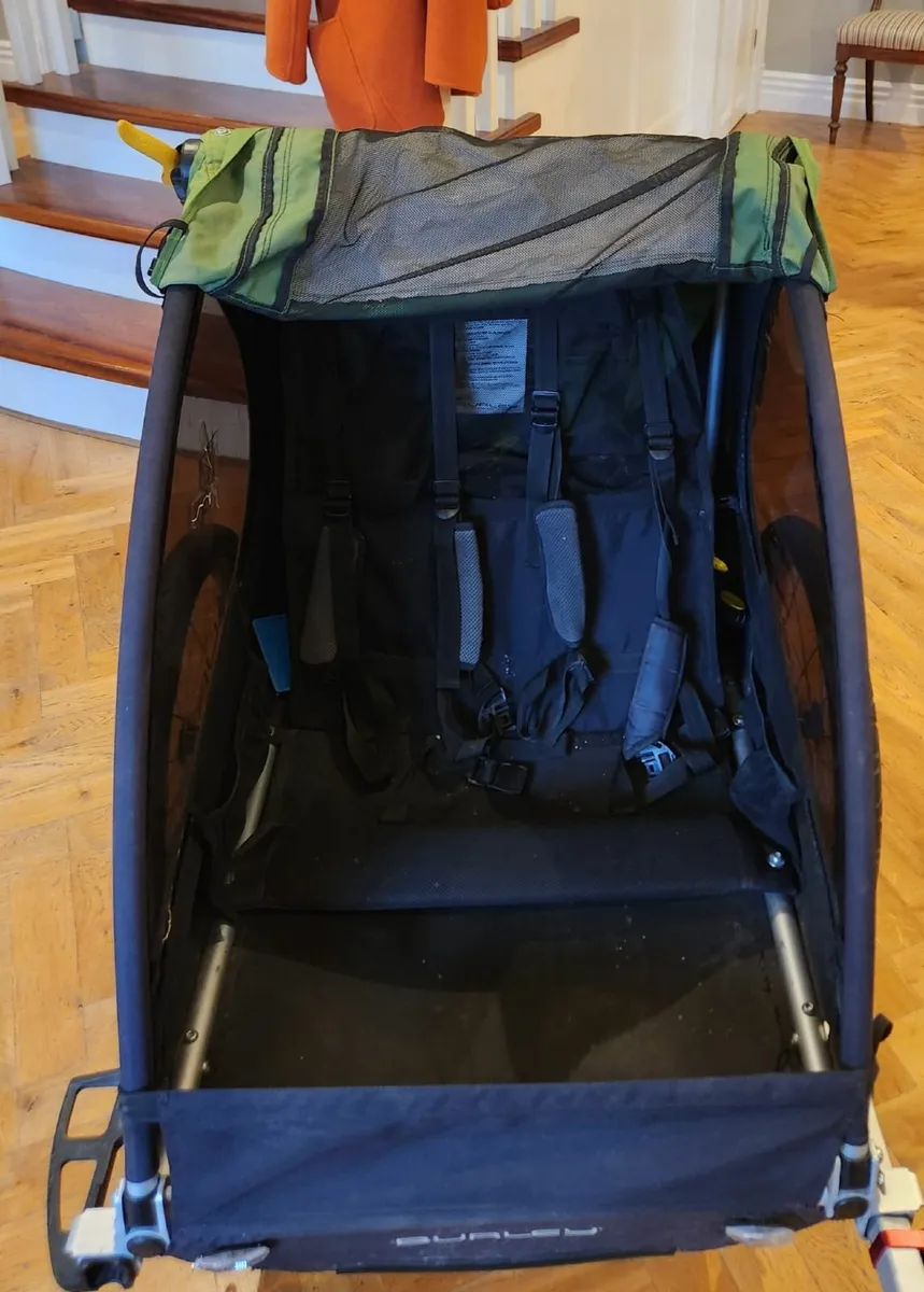 Burley two seater bike buggy trailer - Image 2