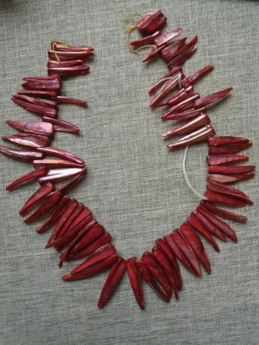 Shell beads, Jewellery making supplies, Craft - Image 1