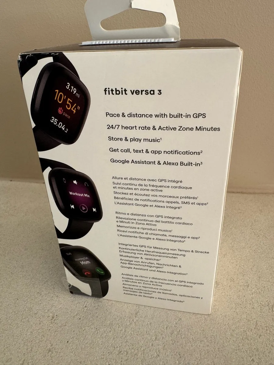Fitbit Versa 3 Smartwatch (Brand New in Box) - Image 2