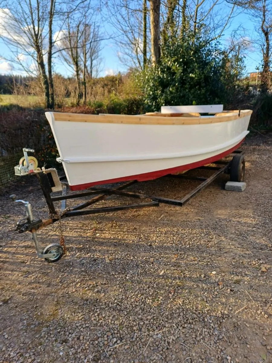 17 foot Wooden Flat bottom Skiff - Image 1