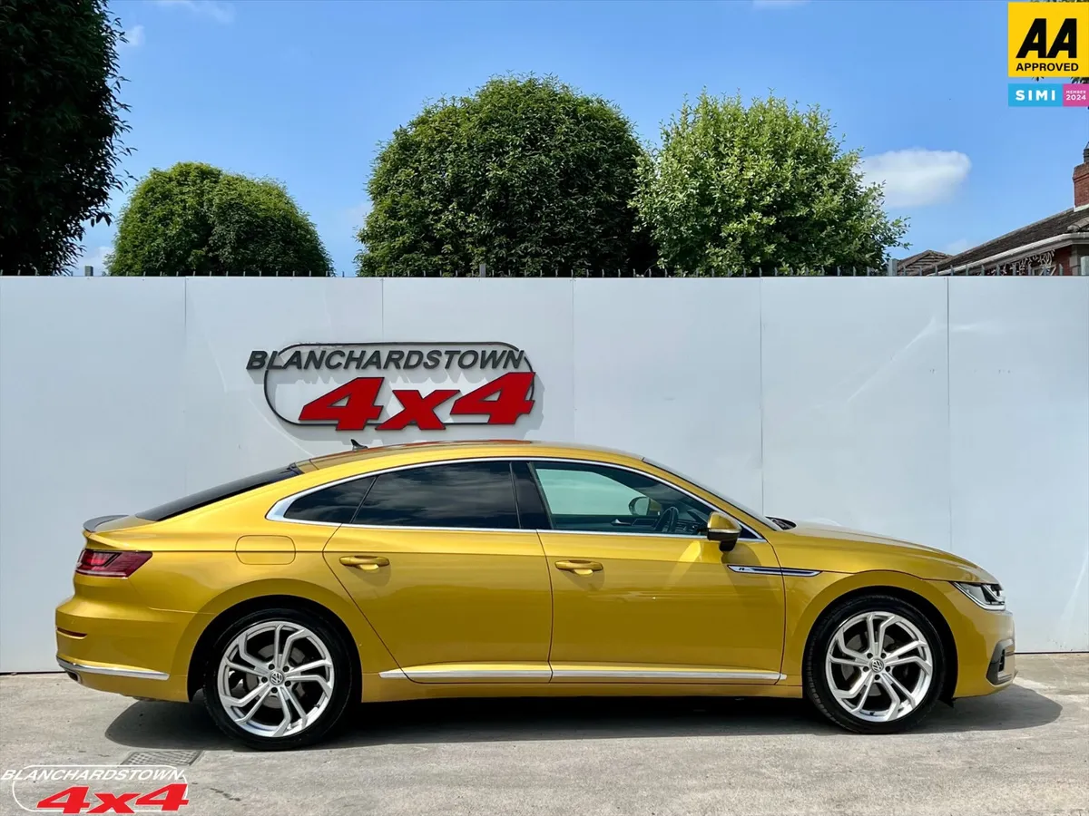 VOLKSWAGEN ARTEON R-LINE TSI TURMERIC YELLOW - Image 4