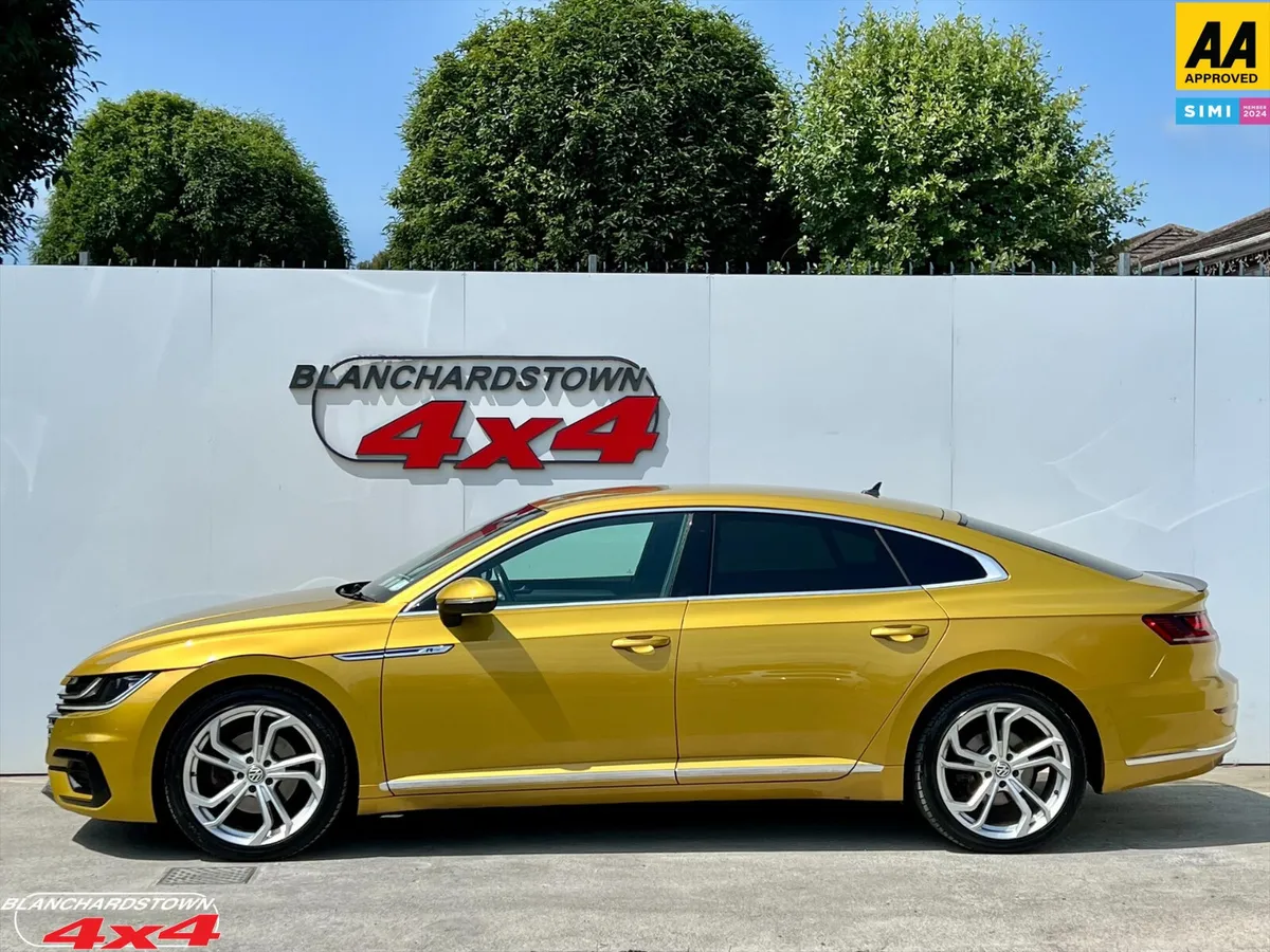 VOLKSWAGEN ARTEON R-LINE TSI TURMERIC YELLOW - Image 3