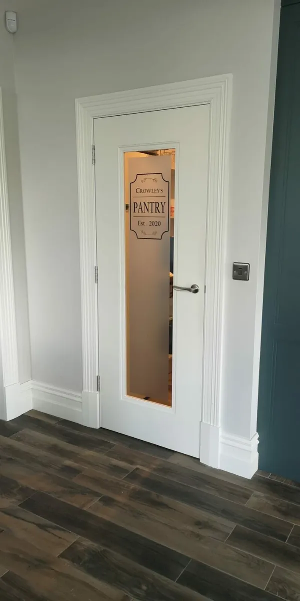 Designer Bespoke Glass Internal Doors - Image 1