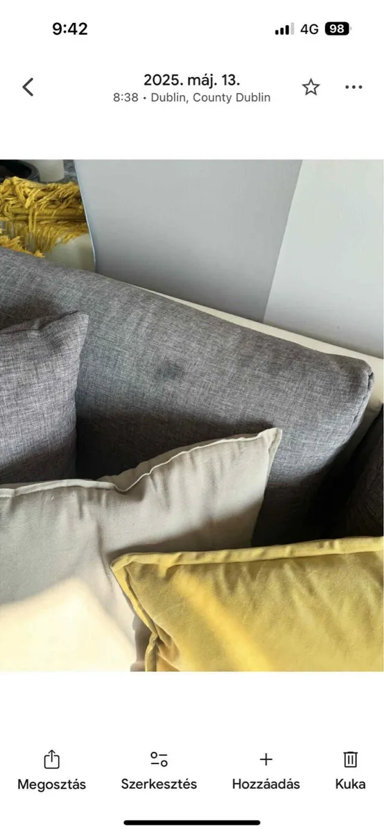 Corner sofa bed - Image 4