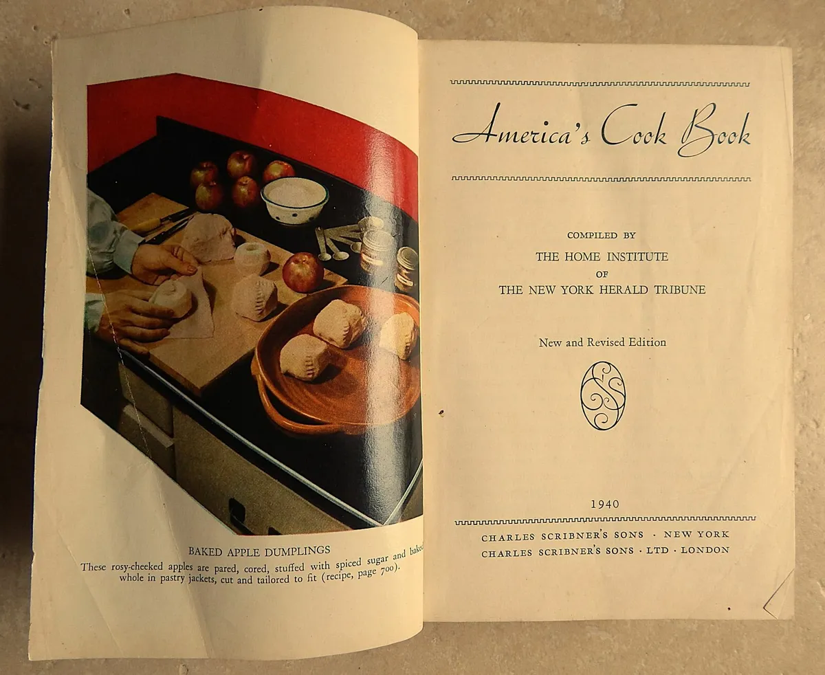 Vintage America’s Cook Book from 1940 - Image 2