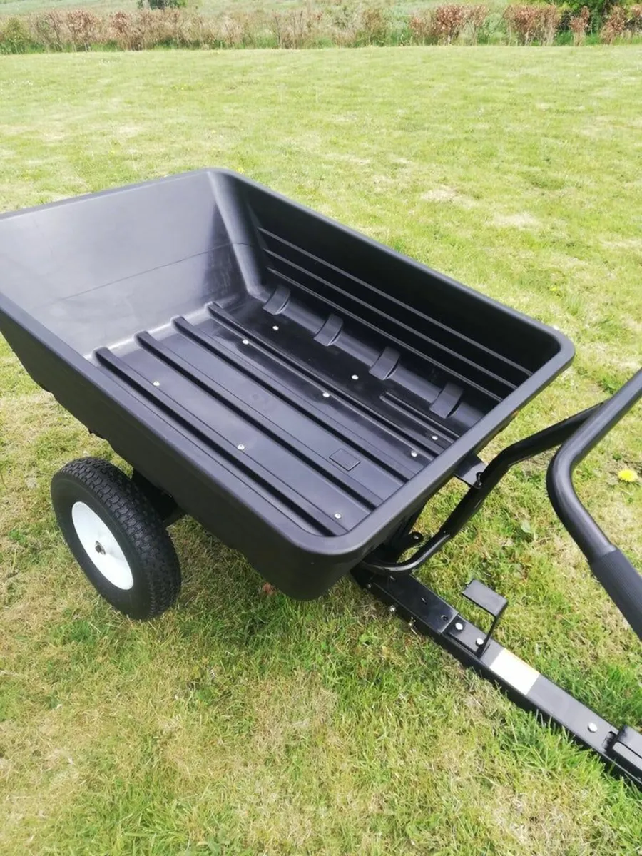 Quad / Lawnmower Wheelbarrow Trailer ..Free delive - Image 4