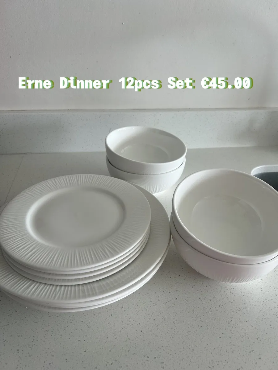 Erne Dinner Set – 12 Pieces – €45.00