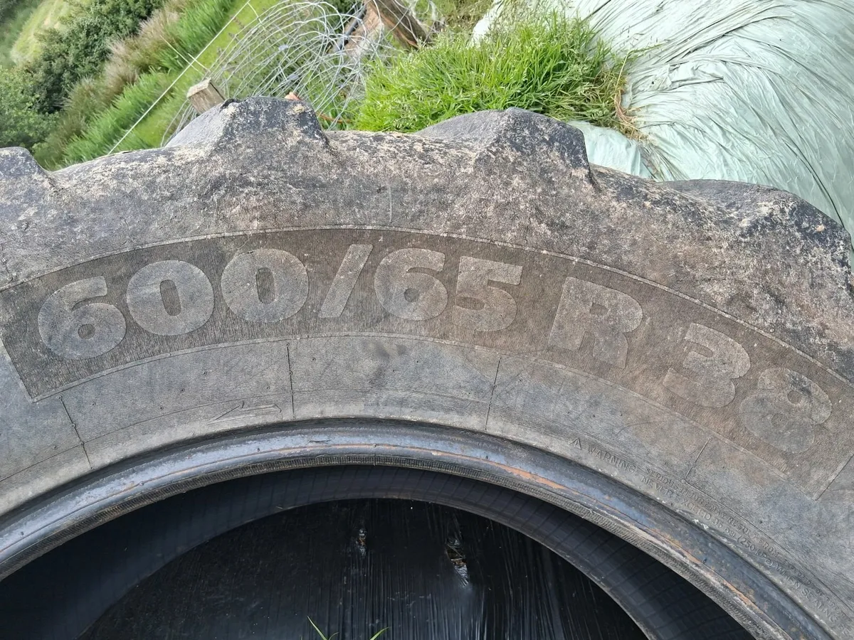 Tractor Tyres - Michelin 600/65/R38 & 480/65/R28 - Image 1
