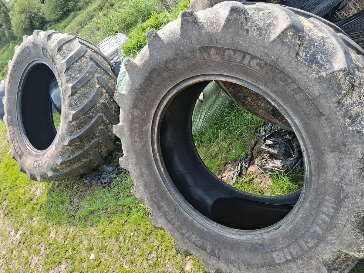 Tractor Tyres - Michelin 600/65/R38 & 480/65/R28 - Image 2