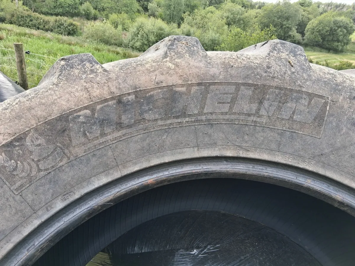 Tractor Tyres - Michelin 600/65/R38 & 480/65/R28 - Image 3