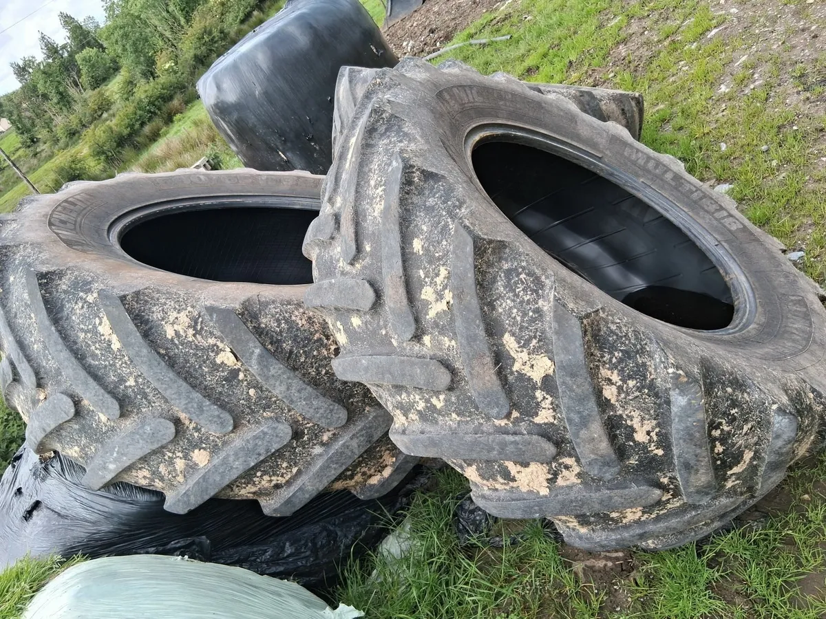 Tractor Tyres - Michelin 600/65/R38 & 480/65/R28 - Image 4